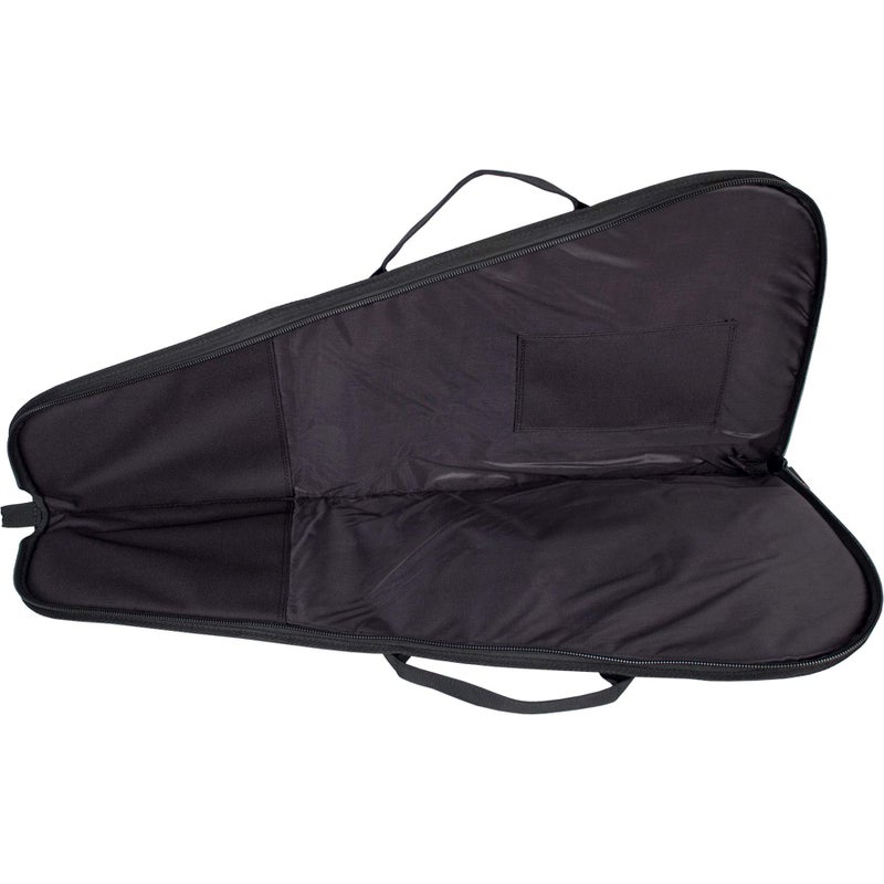 Pro-Tec Protec Mandolin Gig Bag (A & F Style) with Backpack Straps-Silver Series, Model CF208E, Black - Image 4